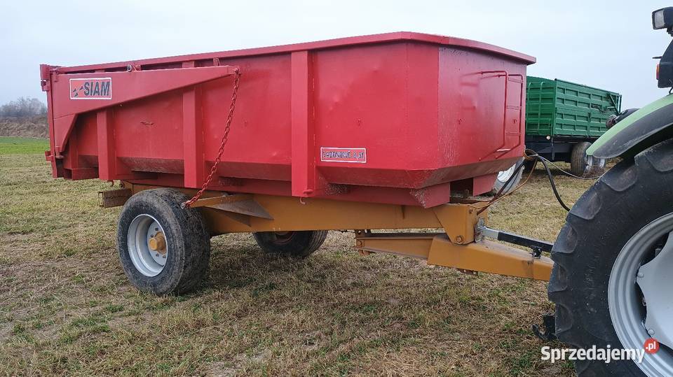 Przyczepa skorupa Siam B85 85t nieuszkodzony