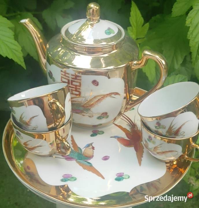 ORYGINALNY CHIŃSKI ZESTAW DO HERBATY łódzkie