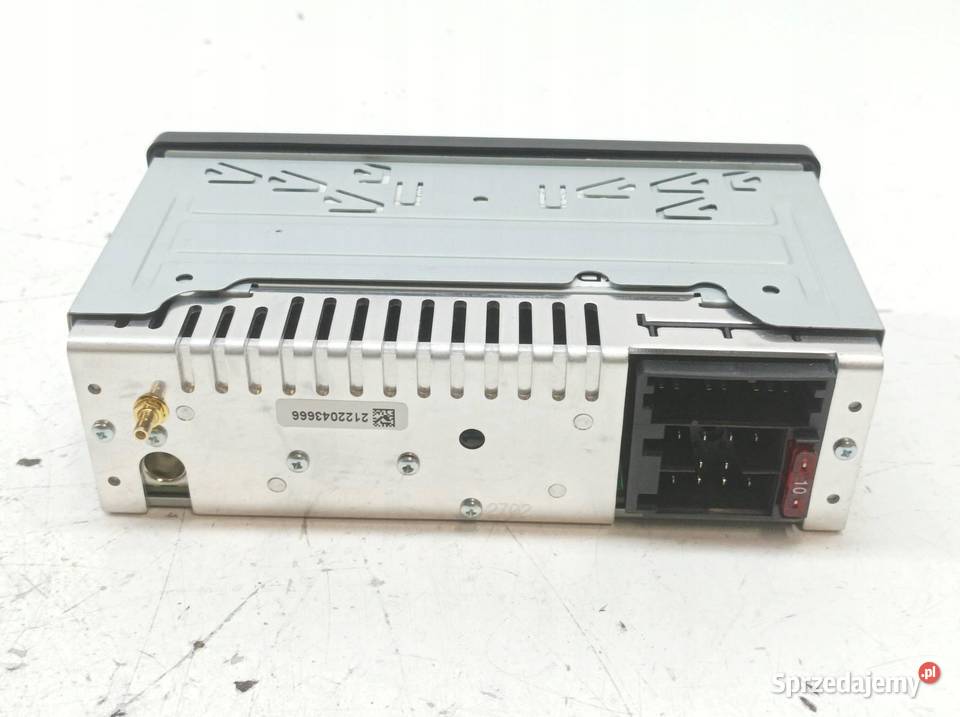 RADIO USB AUX TRD712UBBU Piaggio Porter II 2021 Sprzęt audio fabryczny