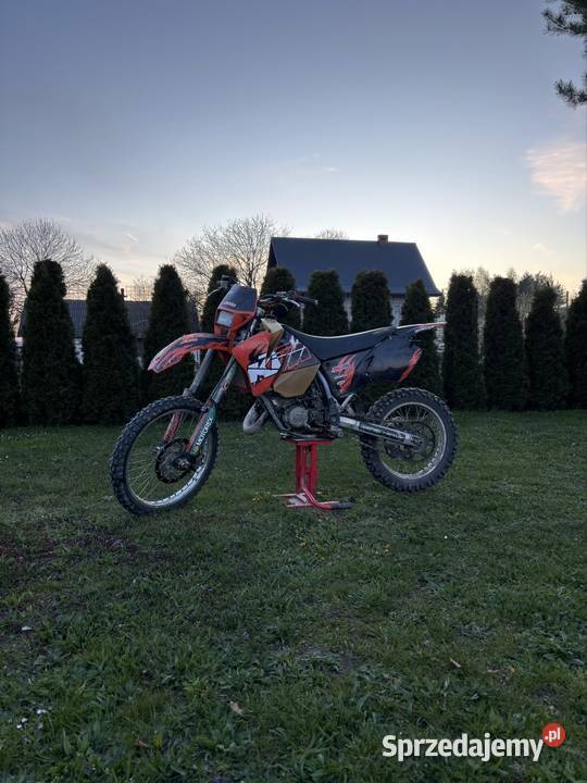 KTM exc 125 zarejestrowany 2001 Rok produkcji 2001 Pękosław
