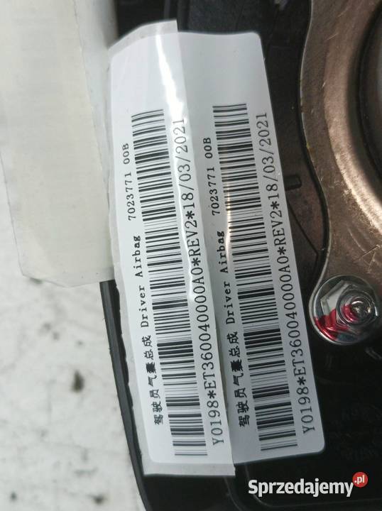 PODUSZKA POWIETRZNA AIRBAG LEWA KIEROWCY