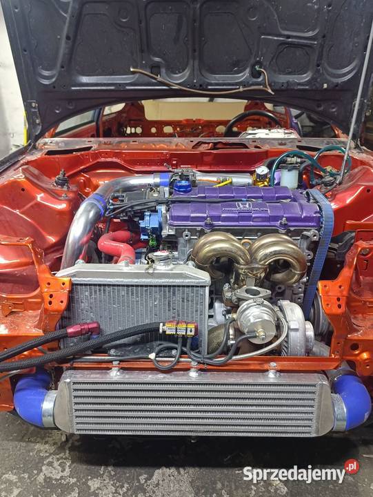 2X Honda Crx D16A8 projekt turbo Garwolin