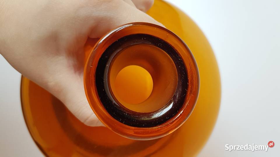 Stara ogromna butla pojemnik apteczny wysokość Porcelana i szkło śląskie Dąbrowa Górnicza