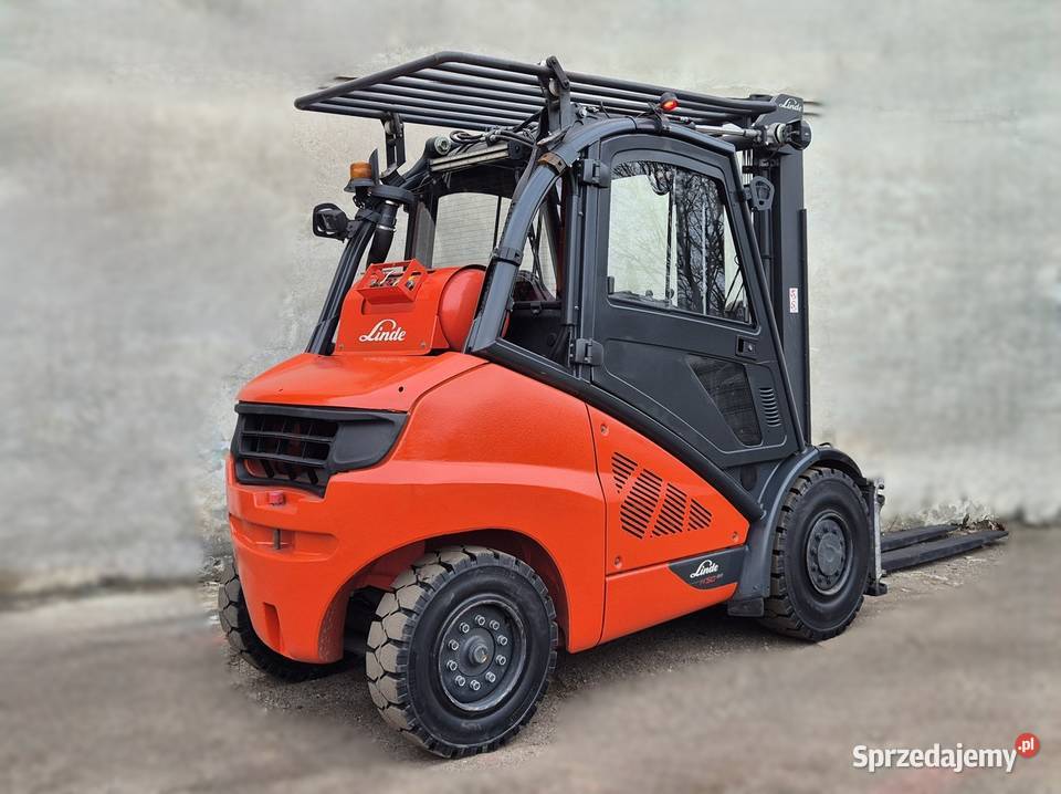 Linde H50 2020r TRIPLEX kabina waga wózek śląskie sprzedam