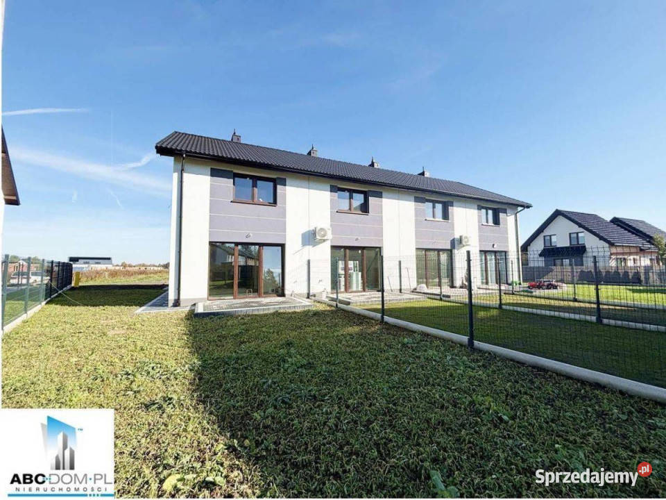 Niepołomice szeregówka stan deweloperski