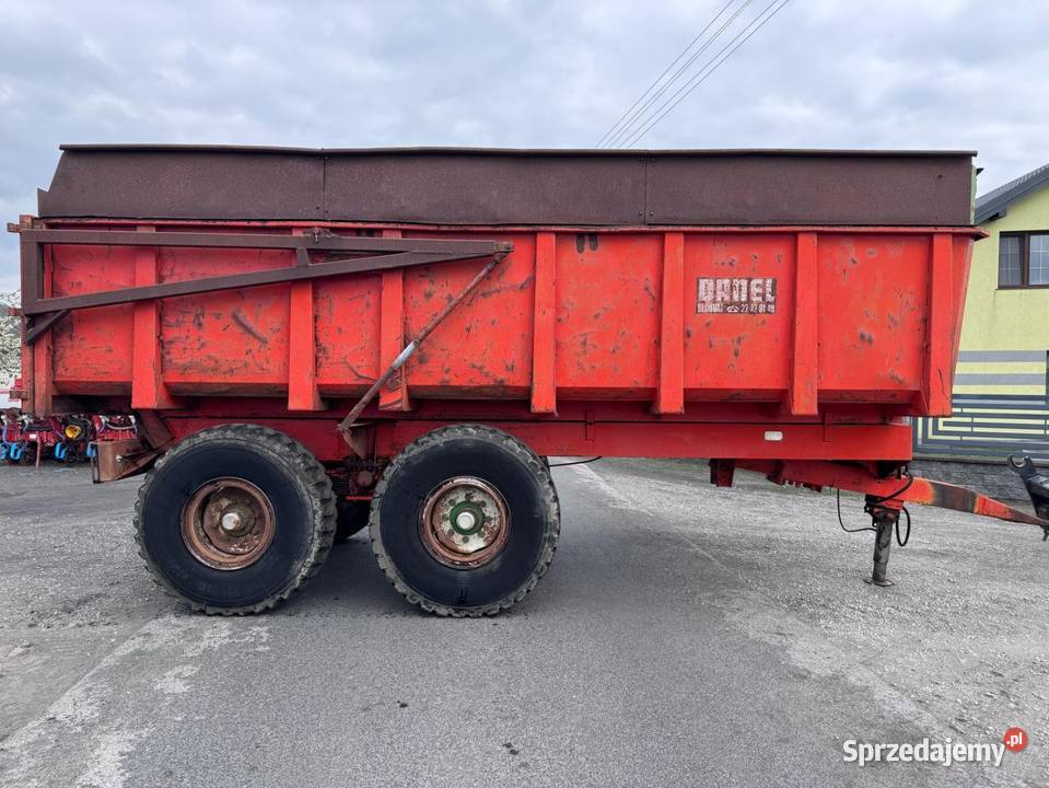 Przyczepa skorupowa budowlana 12 14 16 ton Włocławek