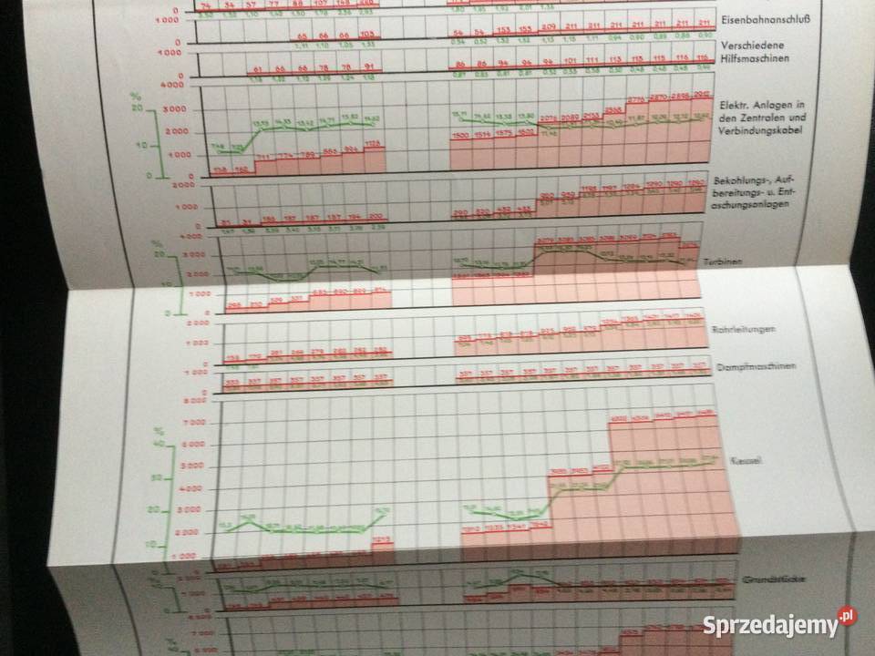 2807 Sprawozdanie Roczne Elektrowni Stettin Antykwariat Szczecin