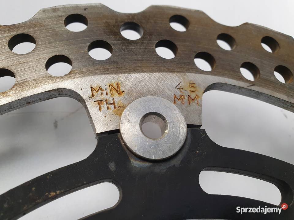 PRAWA TARCZA HAMULCOWA ZACISK PRZÓD Kawasaki Chełm