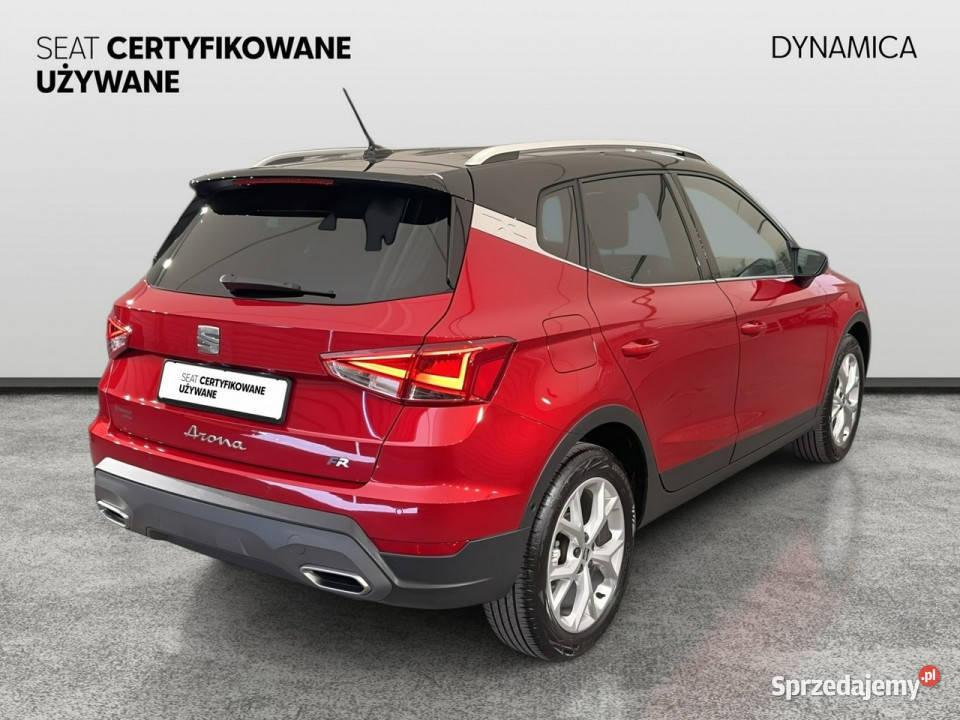 Seat Arona VAT 23 FR 15TSI 150 DSG 2024 r salon Myślenice