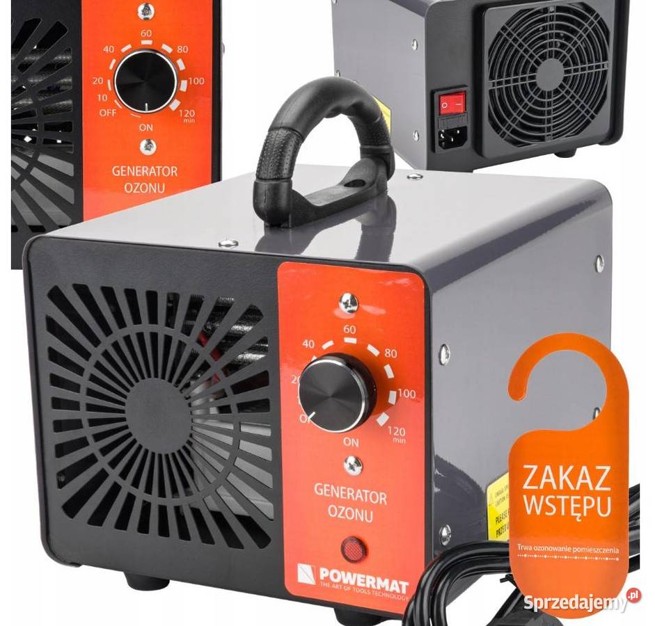 GENERATOR OZONU MOCNY 60 000 MGH ozonator TIMER Katowice