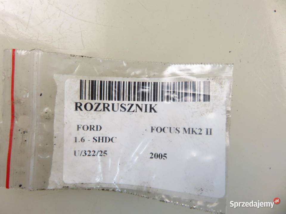 ROZRUSZNIK FORD FOCUS MK2 II 16 SHDC Układ elektryczny silnika
