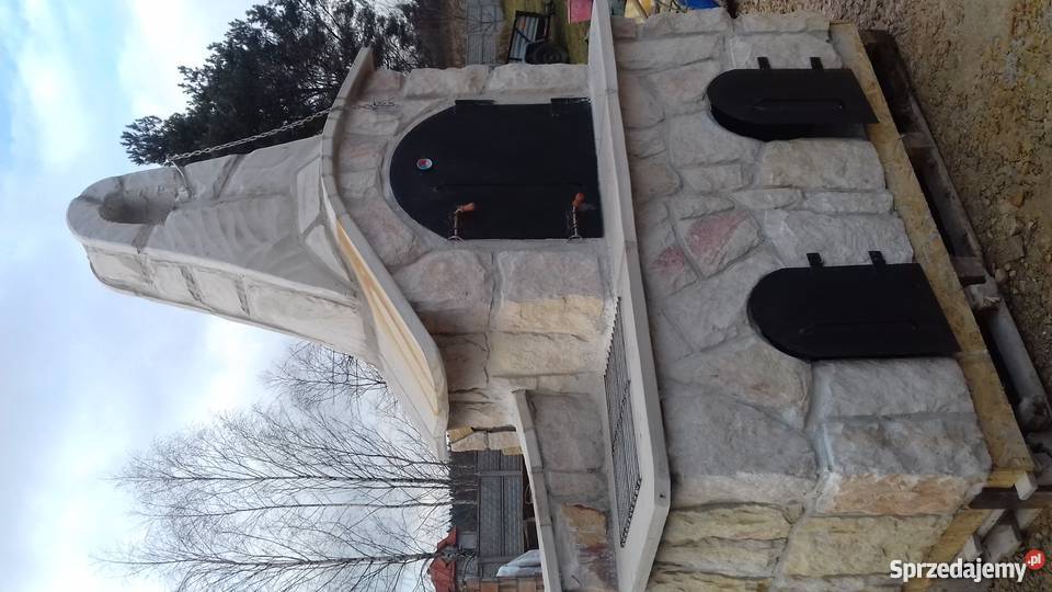 wędzarnia z kamienia grill grillowędzarnia