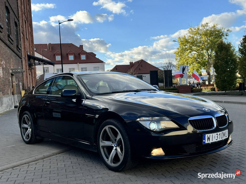 BMW 630 30i Sóra Panorama Alu19 E63E64 20022010 Samochody osobowe Sokołów Podlaski