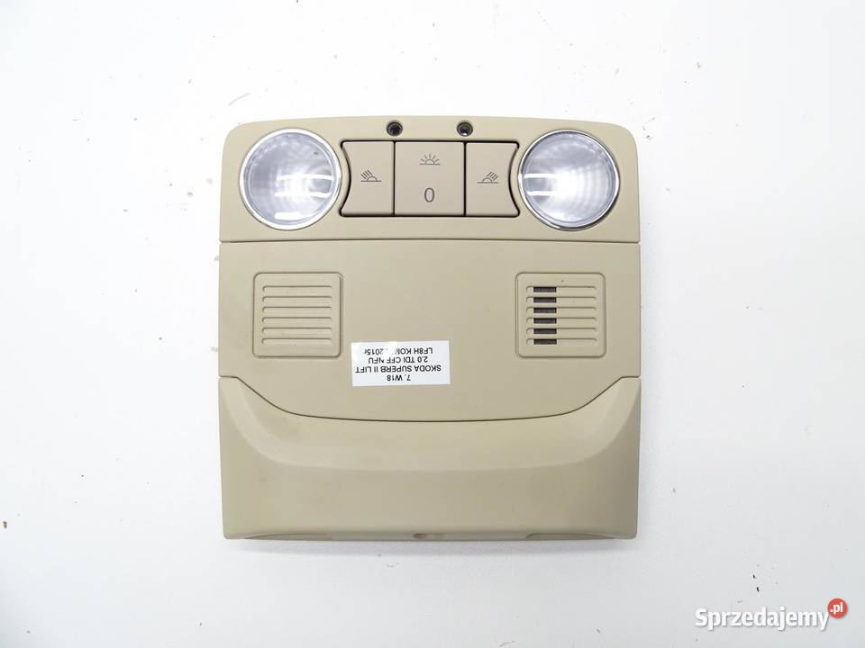 LAMPKA OŚWIETLENIE KABINY PODSUFITKI 3T0947105