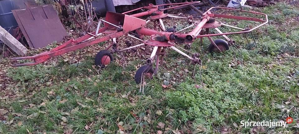 Przewracarki przetrząsarki karuzelowe 4 Deutz-Fahr Maszyny rolnicze Siemień