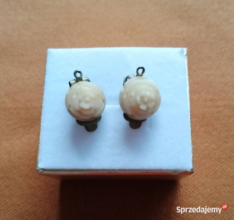 Klipsy różyczki Łódź