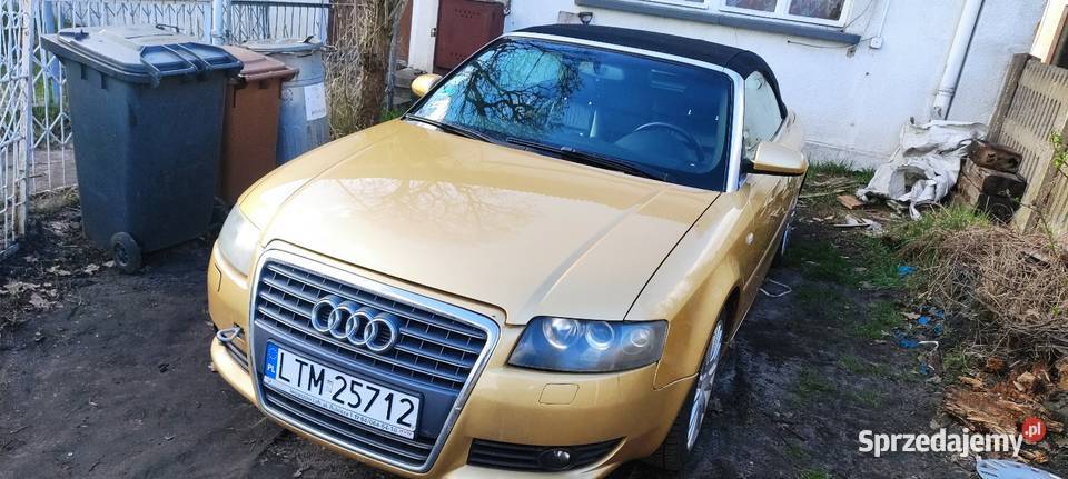 Audi A4 b6 cabrio 19 TDI 130 autoalarm Myszków