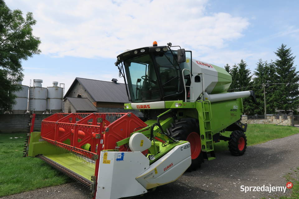 Kombajn Claas AVERO 160 240 800 MTH salon Polska małopolskie Miechów