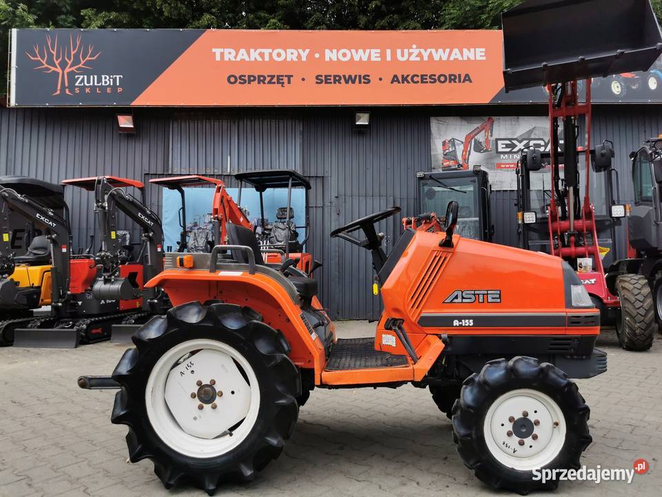 KUBOTA ASTE A155 traktorek Japoński