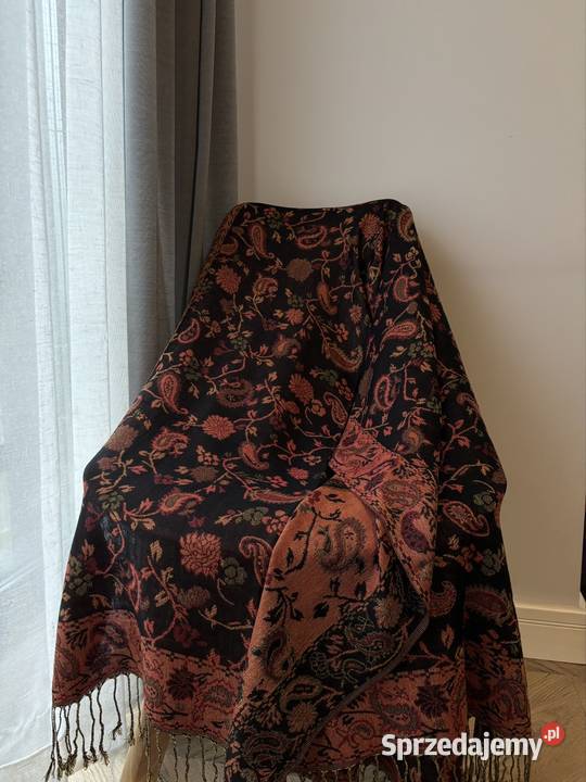 Elegant Paisley Shawl Elegancki Szal w Paisley śląskie Katowice