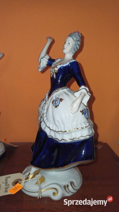 Figurka Dama Royal Dux Czechoslowacja Gdańsk