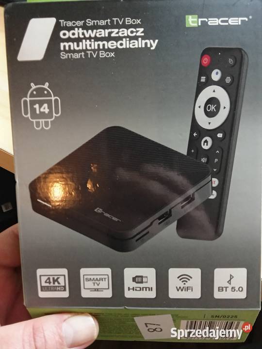 BOX TV używany 2 miesiące android 14 2gb 16gb