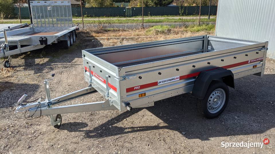 Przyczepa TEMARED PRO 2612 263x125 WYPRZEDAŻ towarowe Lublin sprzedam