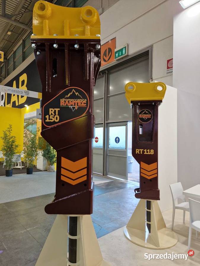 Młot hydrauliczny RAMTERC RT 55 190 pełny VAT