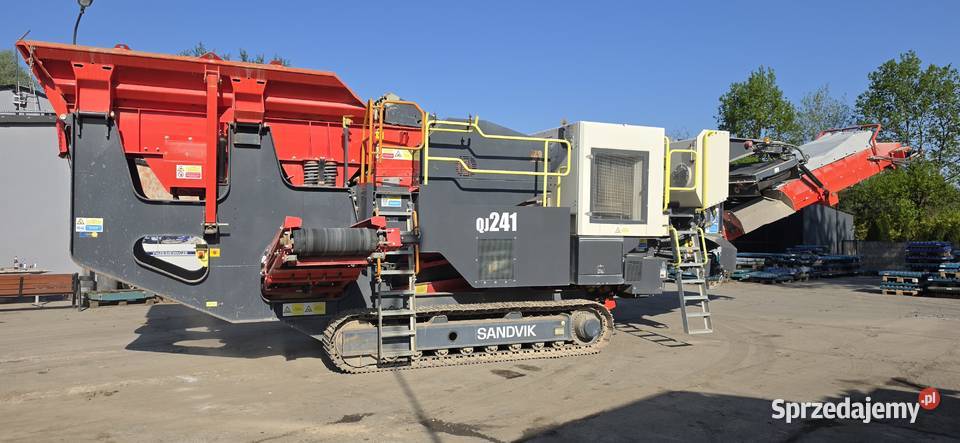 Kruszarka szczękowa Sandvik QJ241 900 motogodzin Trachy