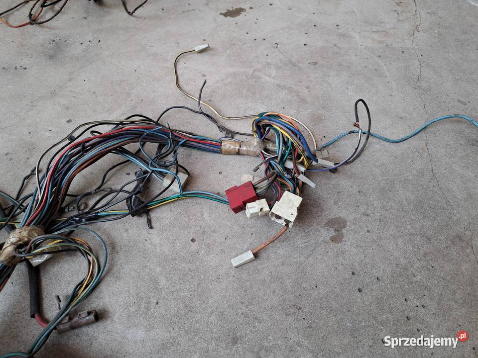 Fiat 126p FL instalacja elektryczna kom osobowe