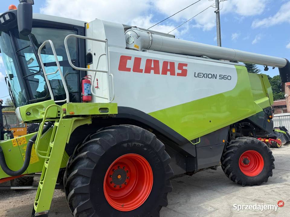 Kombajn zbożowy Claas Lexion 560 heder V750 Nowa Ruda