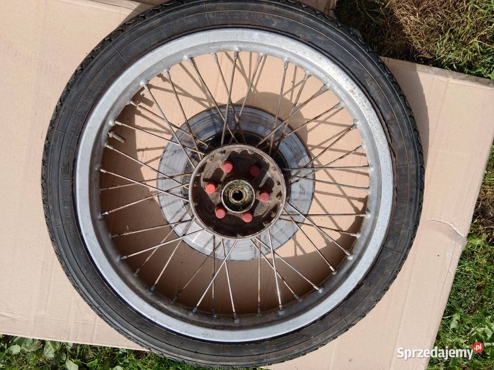 MZ etz 125 150 250 251 301 orginalne koło tarcza Motocykle na części zachodniopomorskie Mieszkowice