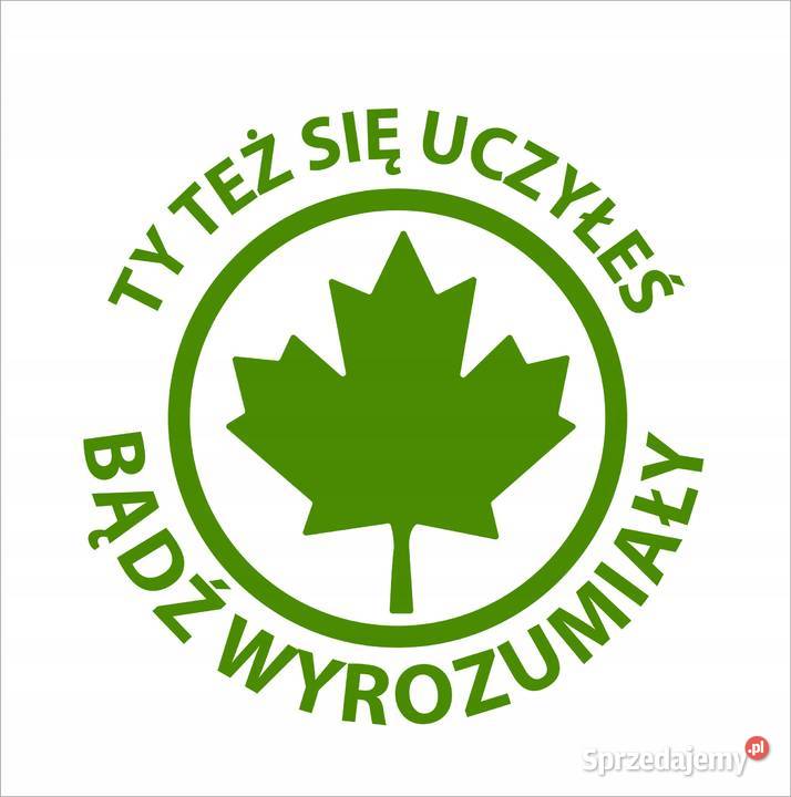 Naklejka Młody Kierowca ZIELONY LISTEK 12 folia Kobierno