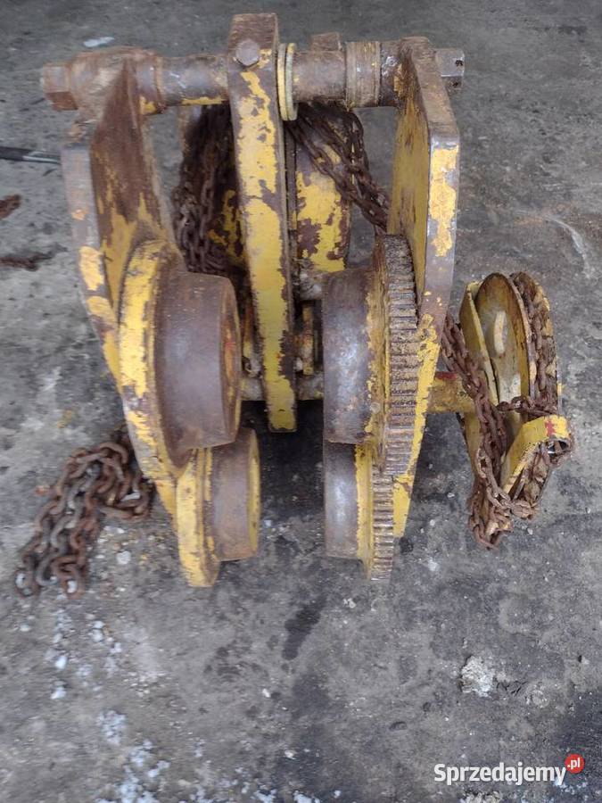 Wózek suwnicy z wyciągiem Biznes i Przemysł Gołcza