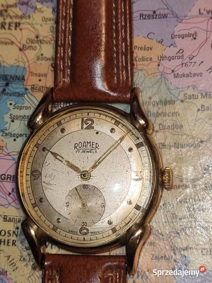 Zegarek Roamer Szwajcarski około 193040 Sosnowiec