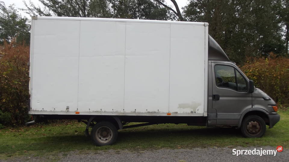 kontener na dzialke budowe z iveco 430 230 215