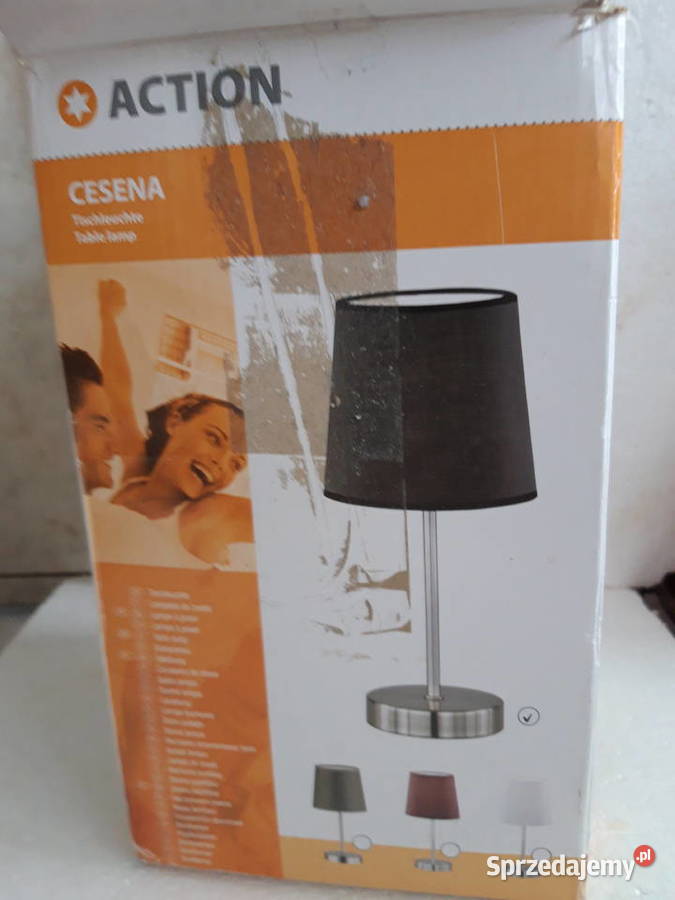 Lampka nocna WOFI LEUCHTEN Niemcy abażur kolor Warszawa sprzedam