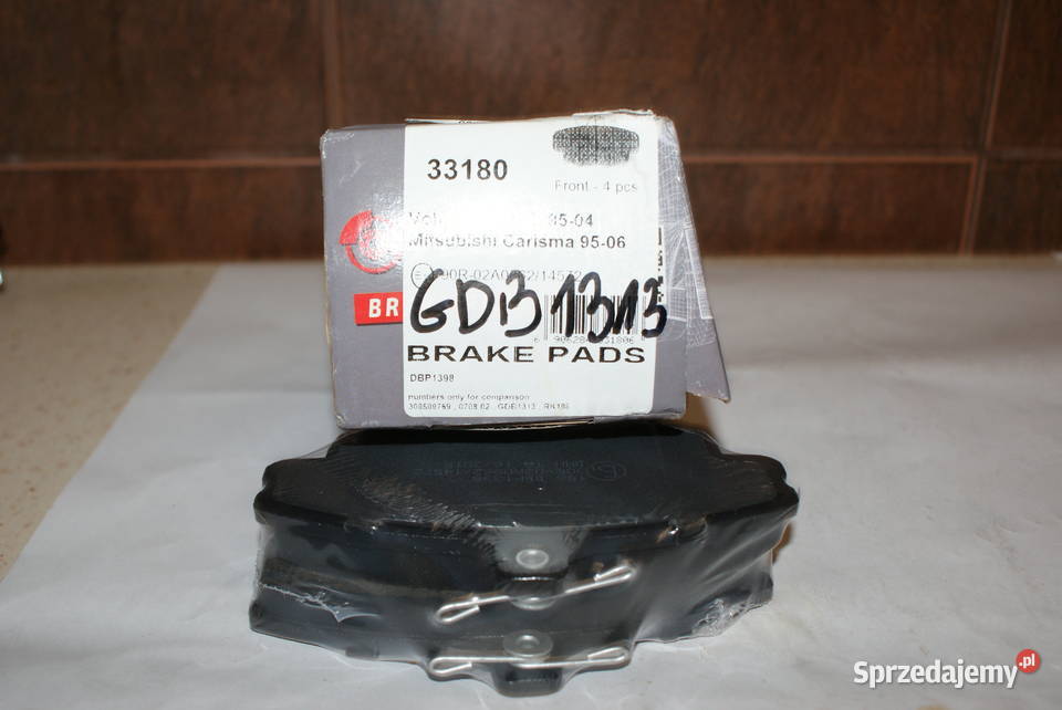 VE33180 Klocki hamulcowe VEGGA odpGDB1313 zestaw Białobrzegi
