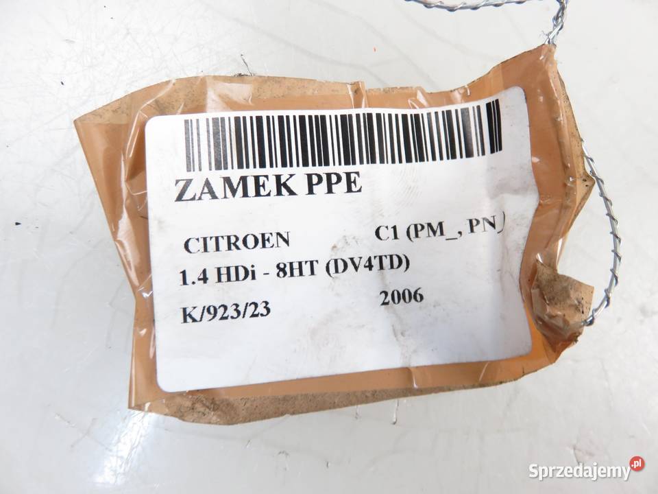 ZAMEK PRAWY PRZEDNI CITROEN C1