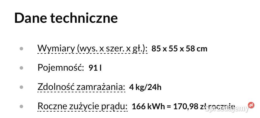 zamrażarka Zabrze