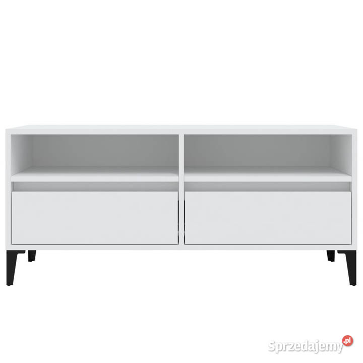 Szafka pod TV biała 100x345x445 materiał Warszawa