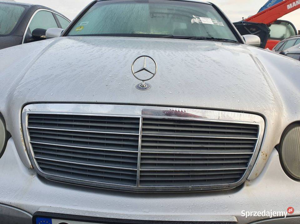MASKA MERCEDES W210 744 KOMPLETNY GRILL Lipno sprzedam