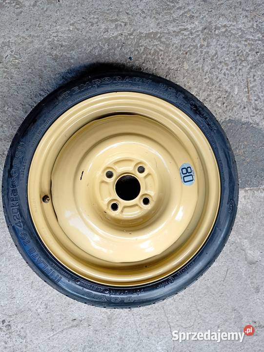 Koło dojazdowe zapasowe 4x100 12570r15 śląskie
