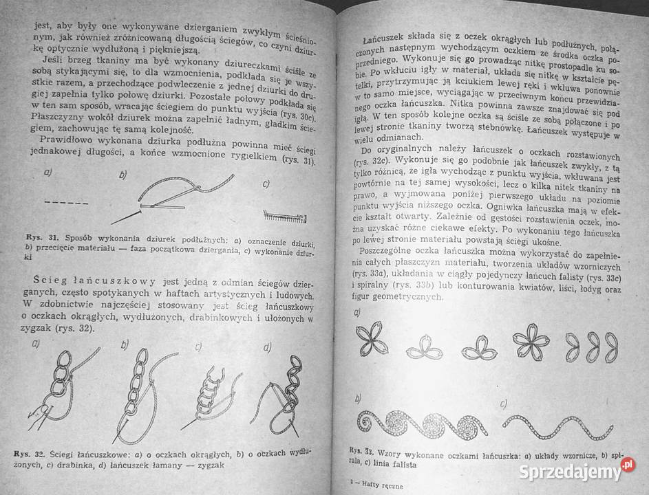 Hafty ręczne Irena Malinowska