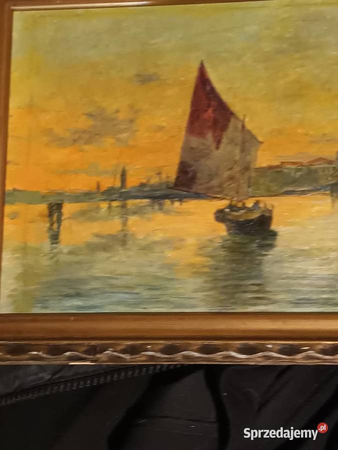 Zachód słońca Wenecją śląskie Bielsko-Biała