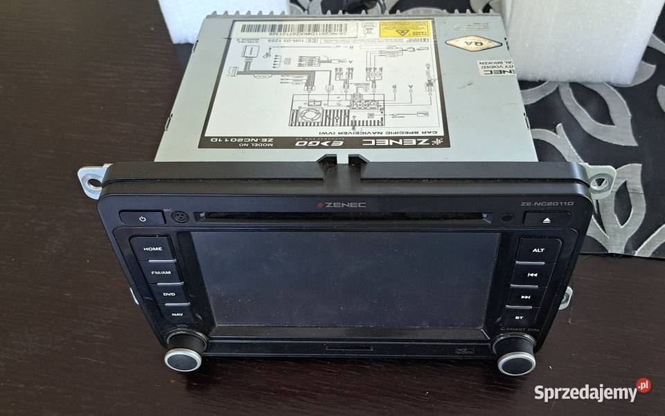 Radio VW Navi GPS Bluetooth Zenec ZENC2011D zachodniopomorskie Pyrzyce
