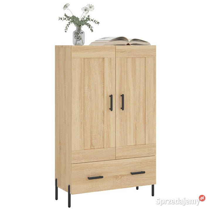 Wysoka szafka dąb sonoma 695x31x115 WM830335 Warszawa