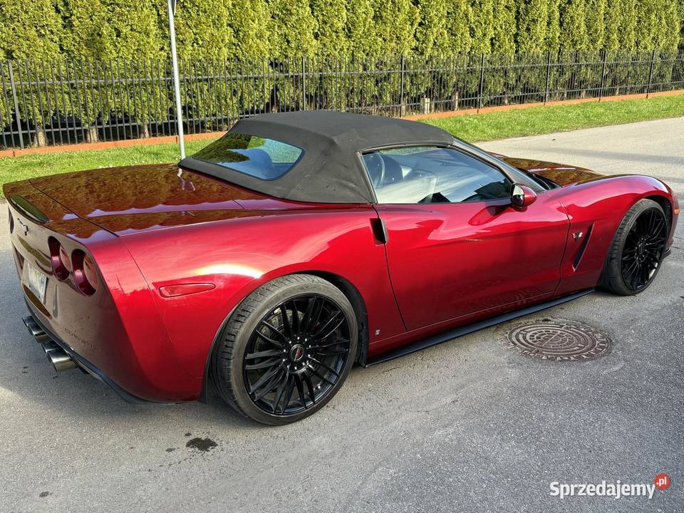 Corvette C6 stan kolekcjonerski 2006 cabrio lt3 nieuszkodzony podkarpackie