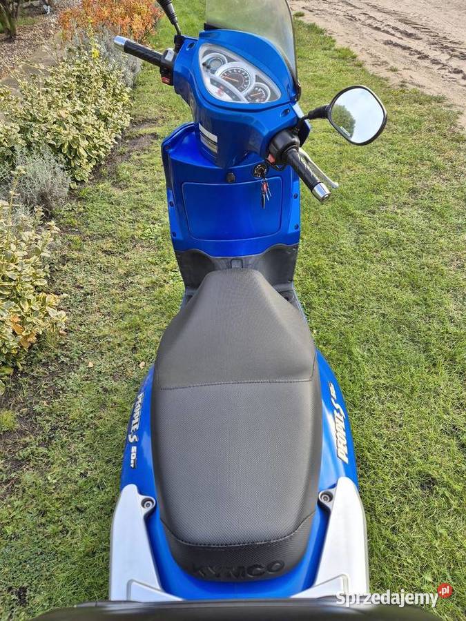 Kymco PeopleS 50 AC 2T Skuter kufer GIVI pas napędowy Ciechanowiec