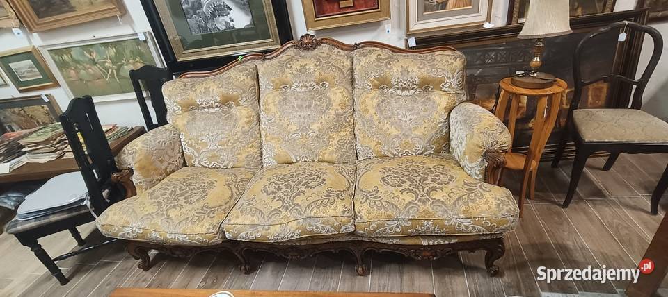 sofa ślicznie zdobiona śląskie Bielsko-Biała
